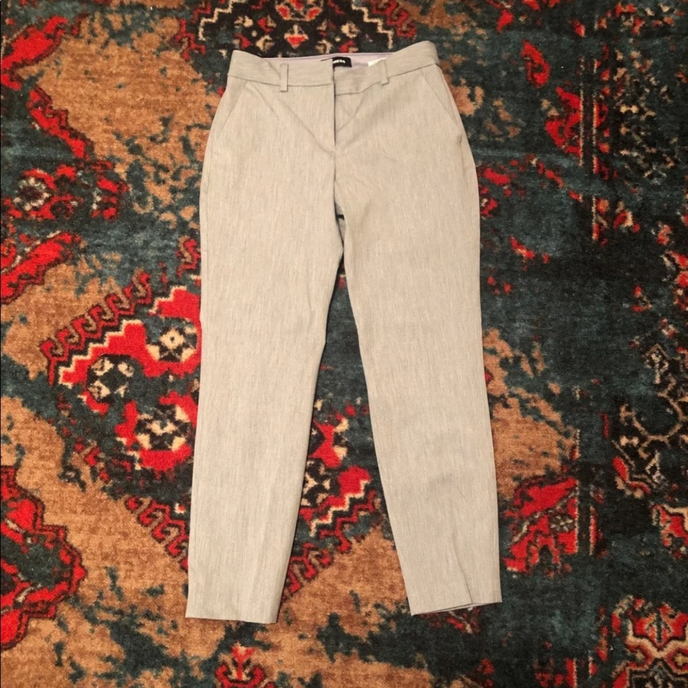 Express Grey Columnist Ankle Pants sz. 4R